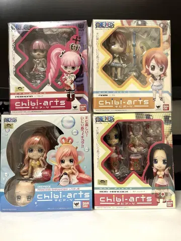CHIBI-ARTS 원피스 CHIBI-ARTS 피규어 히로인 캐릭터 4종