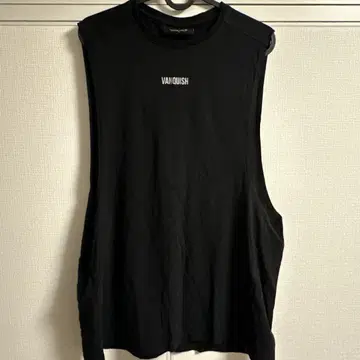 vanquish fitness 블랙 탱크탑 M