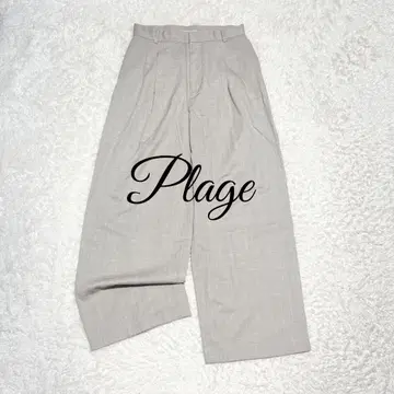 23년 새상품급 Plage 플라주 Elegant 울 팬츠 정가 2.3