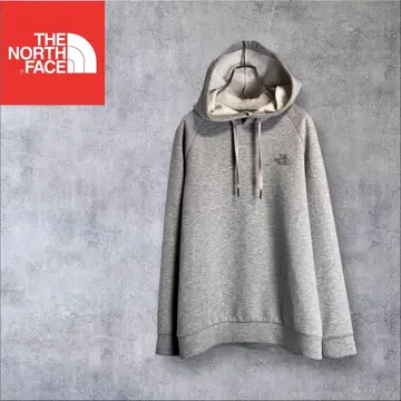 THE NORTH FACE 그레이 후드 부착 후드티