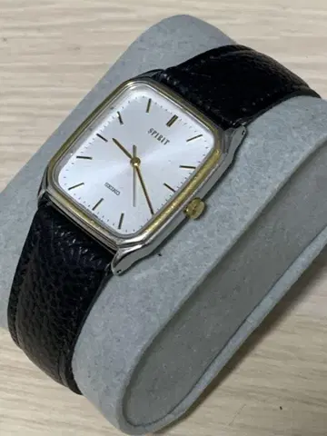 SEIKO SPIRIT 남성용 쿼츠 손목시계 중고 작동품