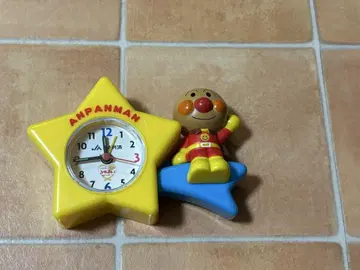 호빵맨 알람 시계 [ JA 공제 오리지널 ] 별 모양 시계