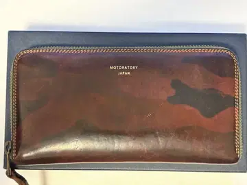 MOTORATORY 일본제 장지갑 다크 브라운