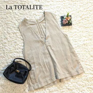 새상품급 [ La TOTALITE ] 라토탈리테 린넨 혼방 옥스 베스트