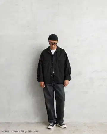 waiper 미군 ODU 오퍼레이션 자켓 DEEPBLACK 염색