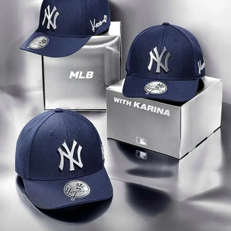 Mlb Karina Exclusive Structure Ball Cap New York Yankees Navy