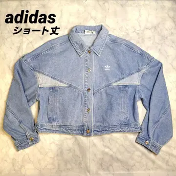 컨디션 최상 adidas 숏 기장 데님 자켓 M
