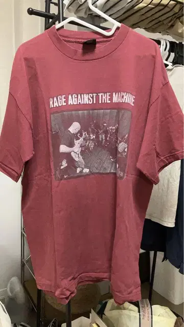 90's RAGE AGAINST THE MACHINE 티셔츠 XL