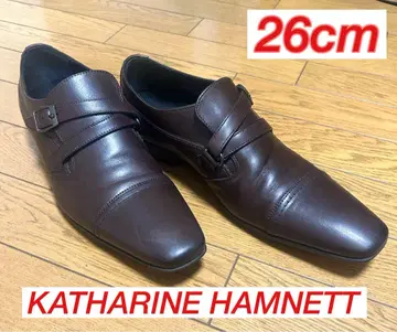 KATHARINE HAMNETT 비즈니스 슈즈 26cm 브라운 새상품급