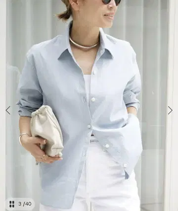 Deuxieme Classe STRETCH TWILL CACHE 셔츠