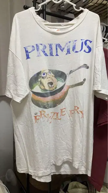 90년대 PRIMUS 티셔츠 2XL