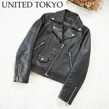 [ 새상품급 ] UNITED TOKYO 더블 라이더 자켓 소가죽 일본제