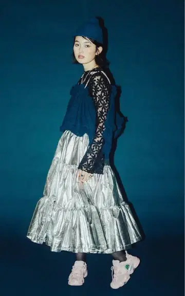 RRR TOKYO 2way tiered dress skirt