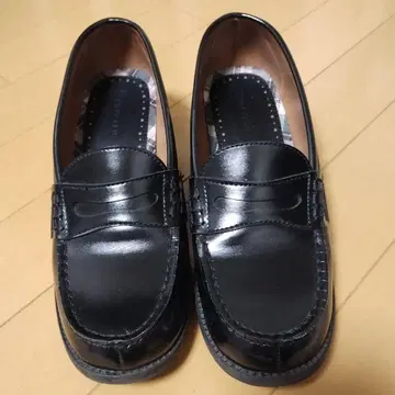 블랙 로퍼 약 3cm 힐
