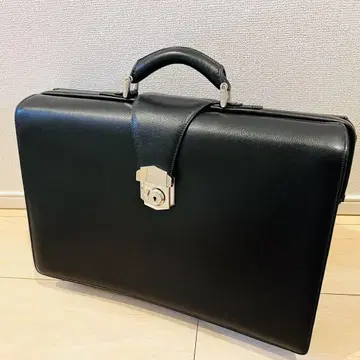 발리 BALLY 더치백 비즈니스백 블랙 열쇠 포함