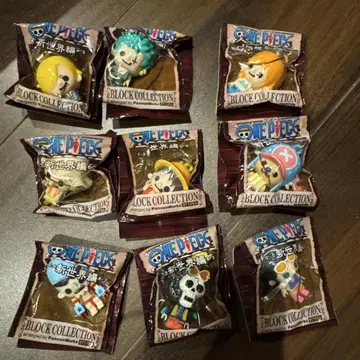 ONE PIECE BLOCK COLLECTION 전 9체 세트
