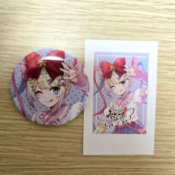 니디가 동서 POPUPSTORE 도쿄 한정판 메모리얼 캔뱃지 폴라로이드