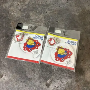 간사이 만박 시마넷코 미야쿠미야쿠 구옥 아크릴 키링 2점