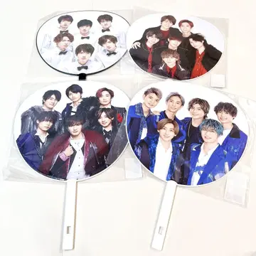 SixTONES 6인 집합 점보 부채 묶음 판매 카우콘 Jr. 시대