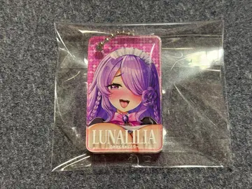 밀크팩토리 루나릴리아 크리스탈 블록 키링