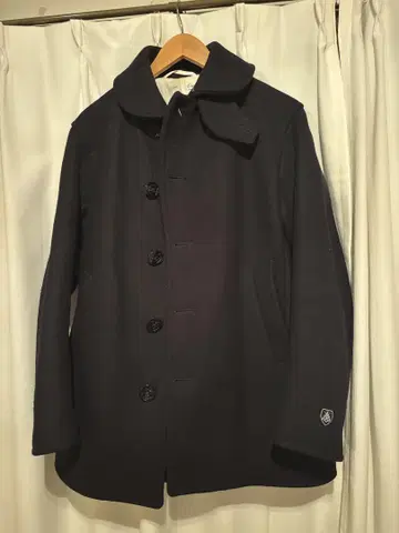 Orcival 네이비 버튼 코트 사이즈 5