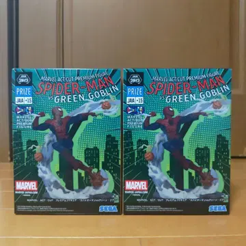 MARVEL 프리미엄 피규어 스파이더맨 vs 그린 고블린 2개 세트