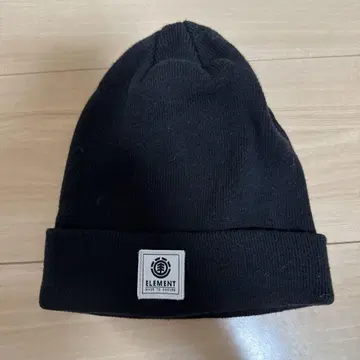 ELEMENT 블랙 니트&비니 2way