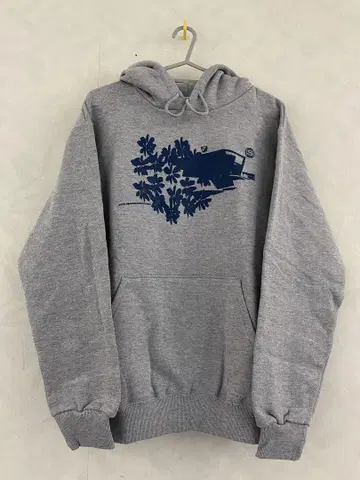 미사용품 SPACE SHOWER TV 후드티 S 그레이 Hoodie