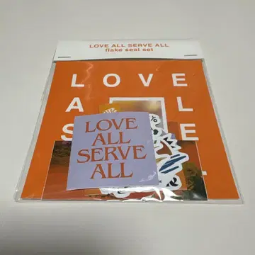 후지이 카제 공식 굿즈 LASA 프레이크 씰 세트 미개봉 새상품