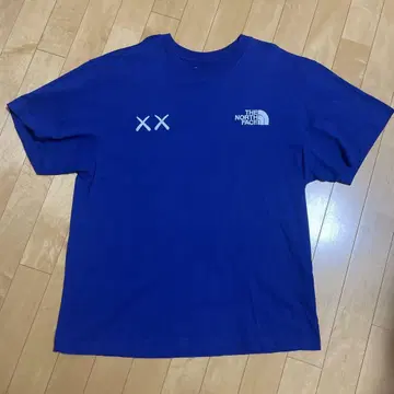 THE NORTH FACE KAWS 콜라보 T셔츠 M