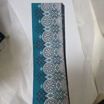 하카타 오비 터콰이즈 그린 x 화이트