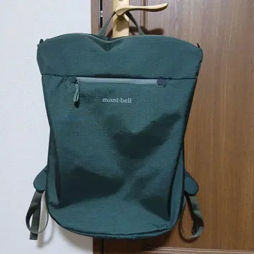 컨디션 최상 mont-bell 다크 그린 백팩