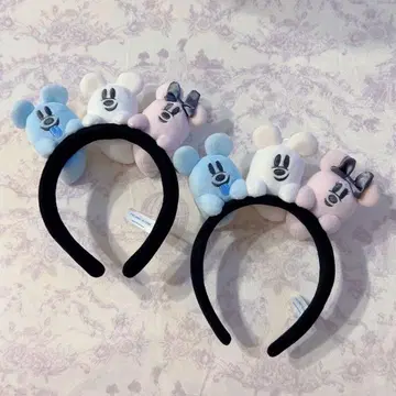 디즈니 할로윈 유령 봉제 인형 머리띠
