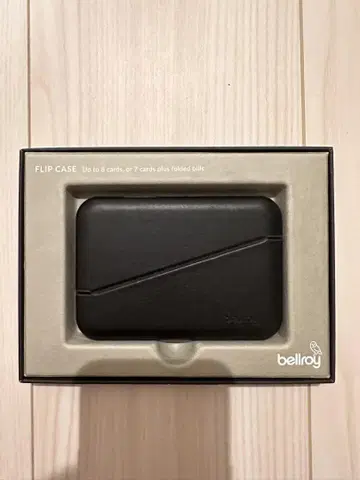 bellroy 가죽 카드 케이스
