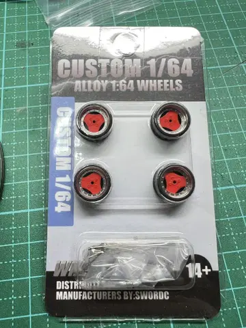 1/64 휠 커스텀용 미니카