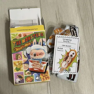 러브브 Wacky mart 피규어 the monsters