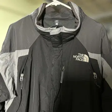 THE NORTH FACE 마운틴 후드티 블랙/그레이