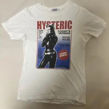 HYSTERIC 그래픽T셔츠 화이트