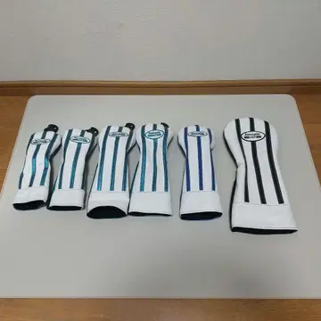 골프헤드커버 6개 세트 방수 기능 변환 태그 포함 심플 ROM