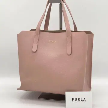 컨디션 최상 FURLA 샐리 핸드백 토트백 핑크