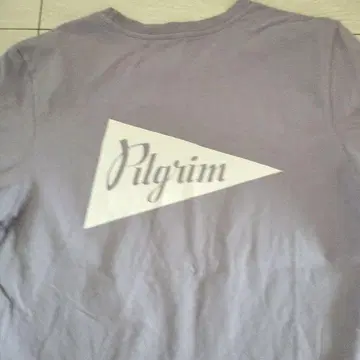 Pilgrim 로고 T셔츠 퍼플
