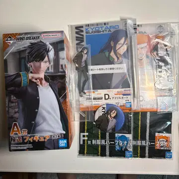 WINDBREAKER 제일복권 A상 사쿠라 하루카 외 윈브레 굿즈