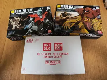 HG 1/144 건담 프라모델 고그 헬스장 유니클로 건담