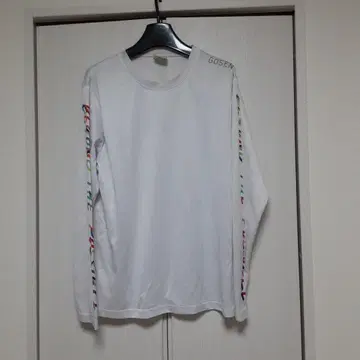 GOSEN 화이트 긴팔 T셔츠 L