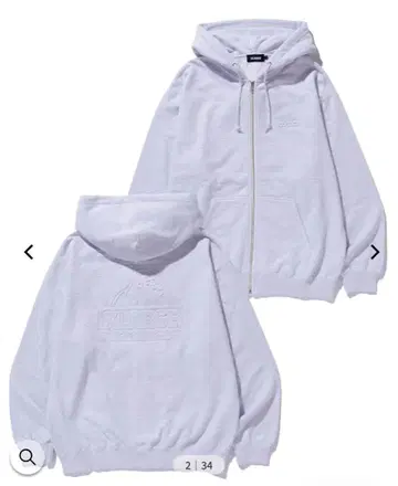 XLARGE 후드티
