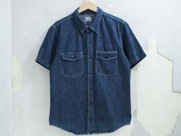 TENDERLOIN DENIM WORK SHT S/S 반팔 데님 셔츠