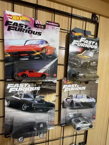 Hot Wheels 와이스피 4대 세트
