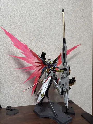 hg 데스티니 건담 SpecII 제우스 실루엣 & 빛의 날개