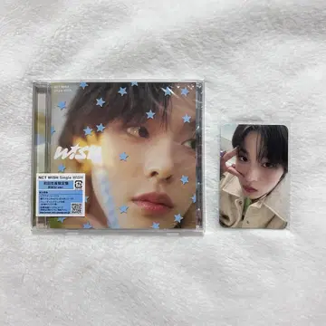 NCT WISH WISH 초회 한정판 CD 트레이딩 카드 리쿠
