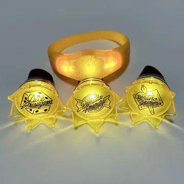 FlingPosse 주얼 반지 라이트+ LED 리스트 밴드